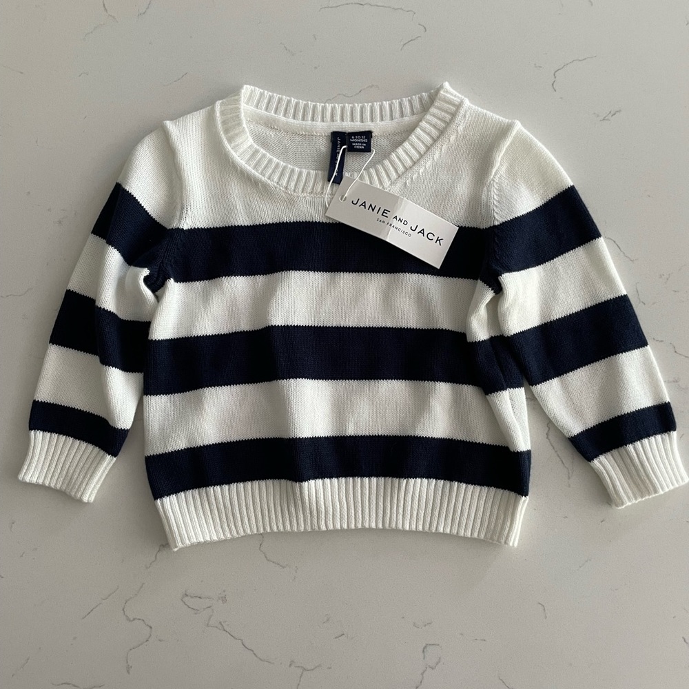 Baby boys Janie and Jack sweater new with tags